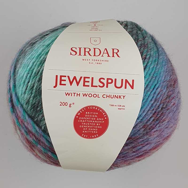 Sirdar - Jewelspun with Wool - Chunky - 202 Topaz